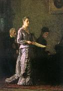 Thomas Eakins The Pathetic Song France oil painting reproduction